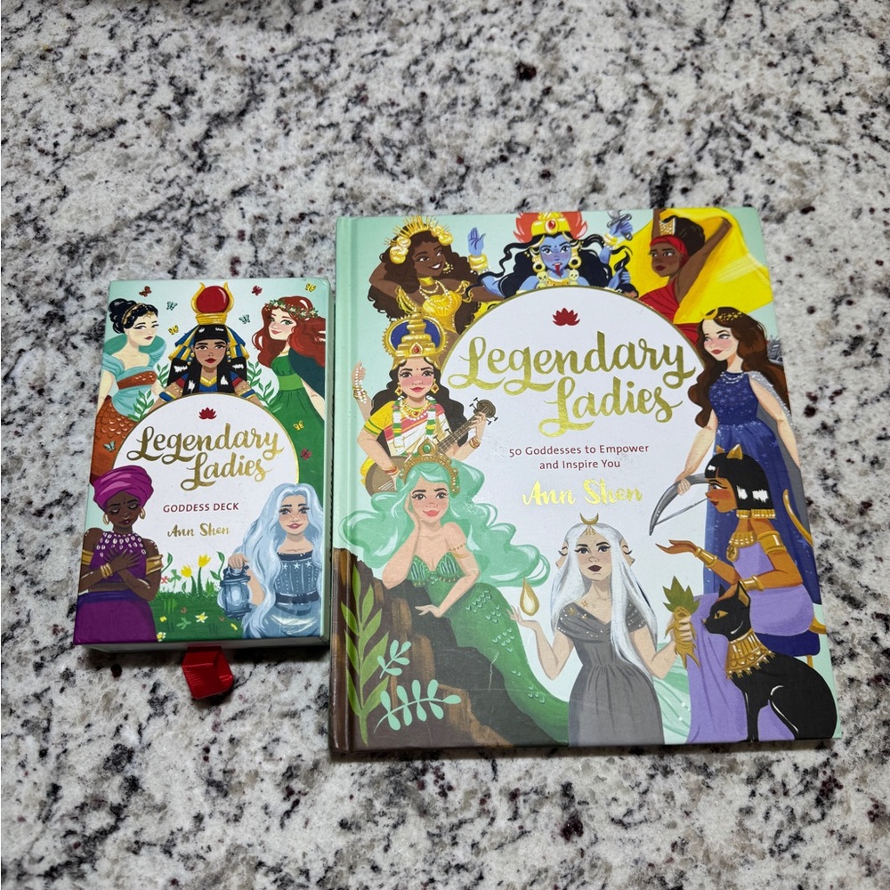 Legendary Ladies Book & Goddess Deck Set - Multicolor